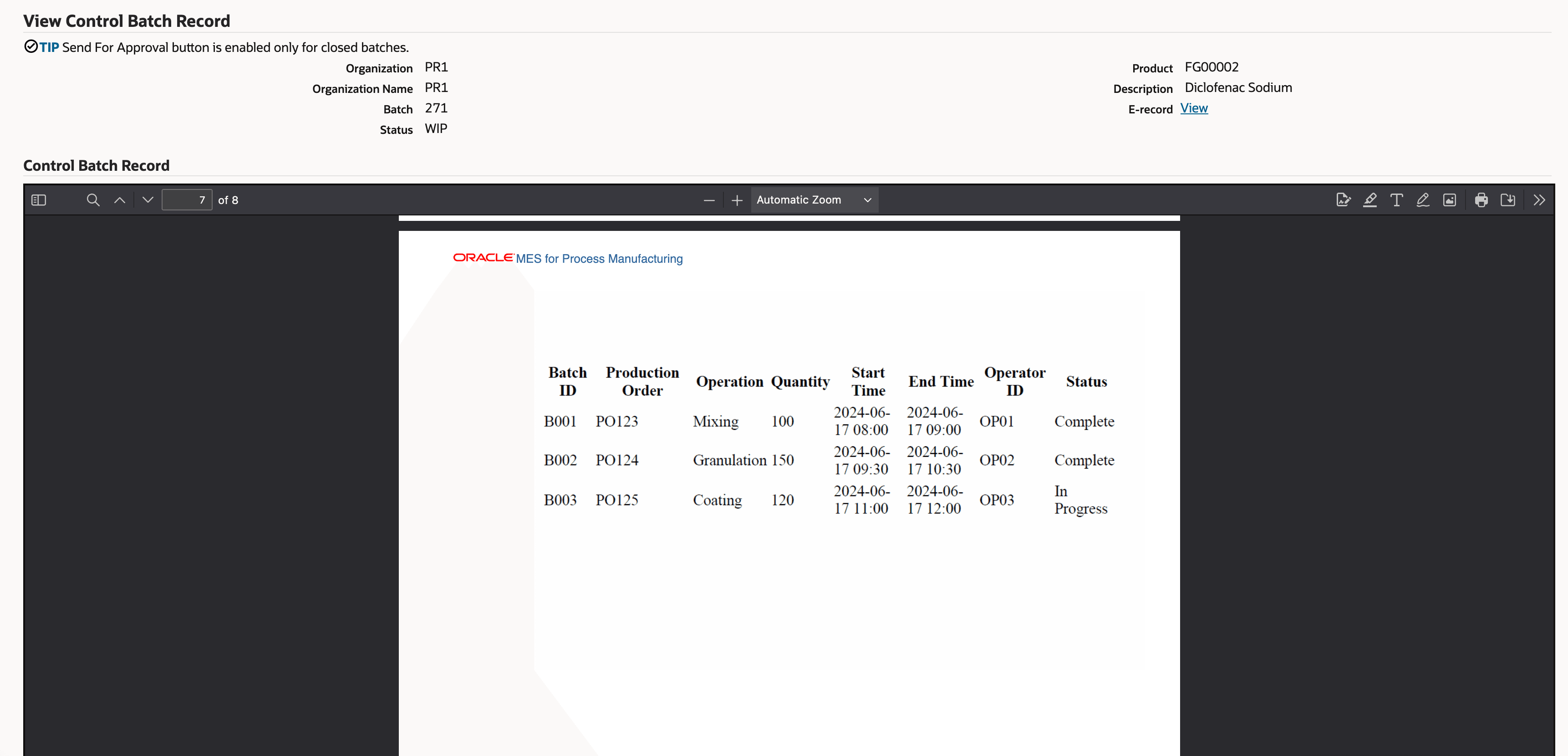 CBR with Attached Document