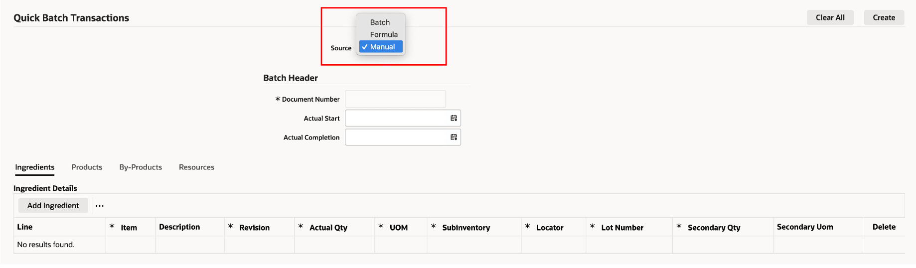 Quick Batch Transactions - Source