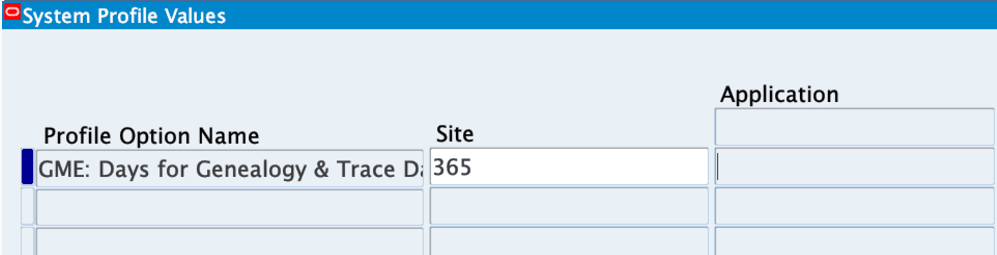 Profile Option