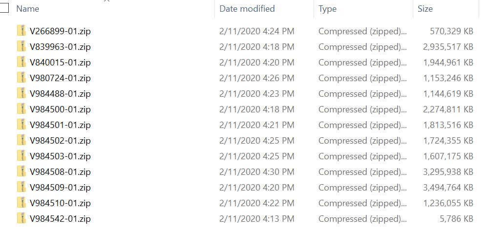 Files downloaded using Download Manager