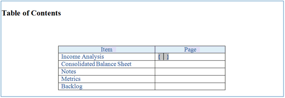 screenshot showing field brackets