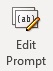 Edit Prompt button