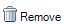The Remove link as it appears in the Extensions tab of the Options dialog box.