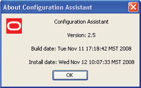 About Configuration Assistant.