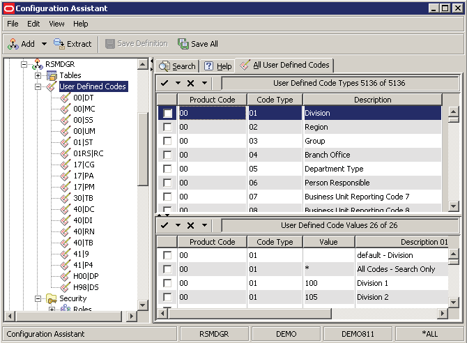 Configuration Assistant - UDC node.