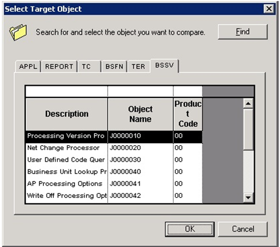 Select Target Object.