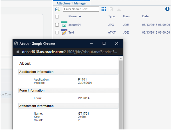 Attachment Information