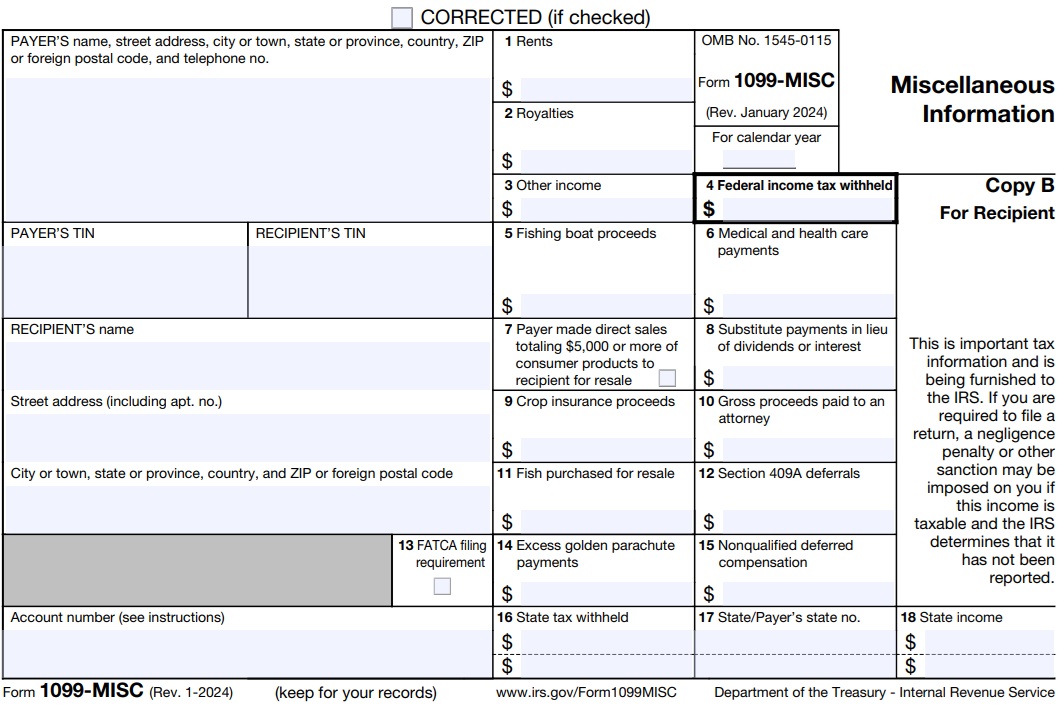 1099-MISC example.