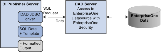 Data Access Driver with Standalone BI Publisher