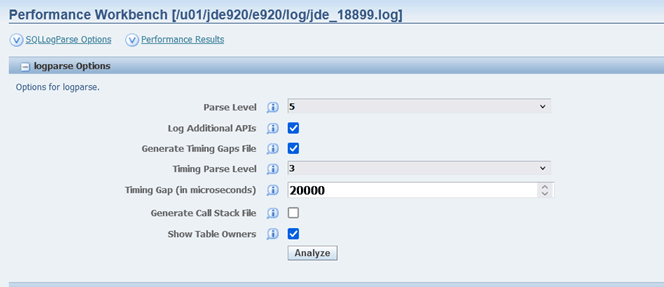 logparse_options