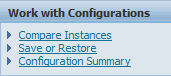 Work With Configurations.