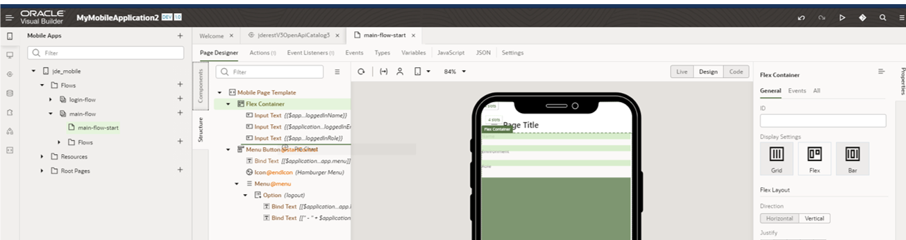 Creating an Application Chart