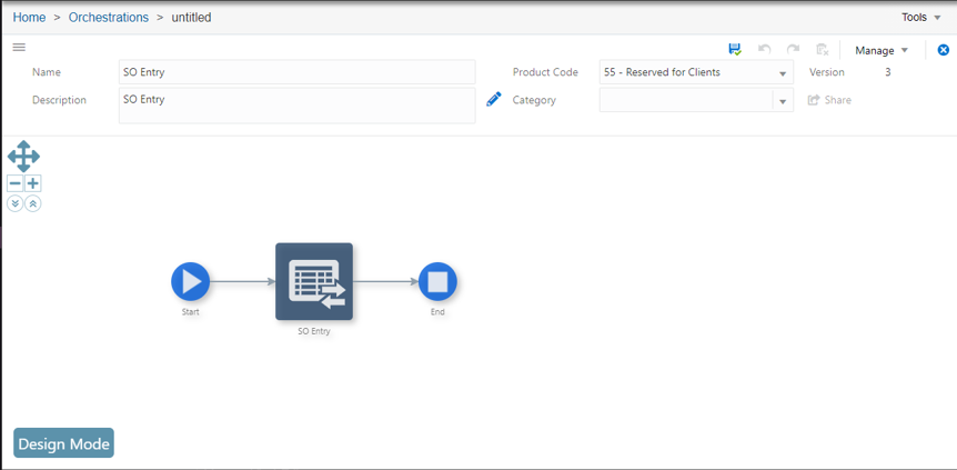 SO Entry Orchestration