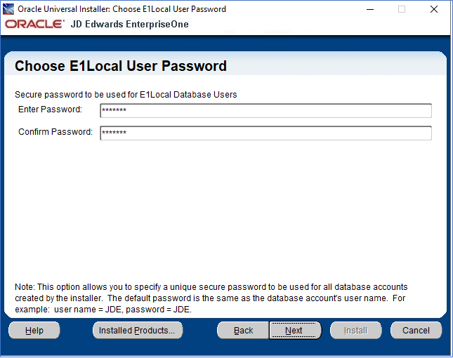 Install the JD Edwards EnterpriseOne E920 Deployment Server