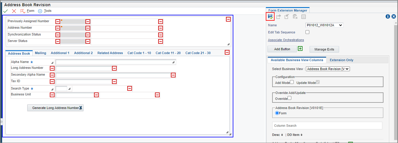 Generate Long Address Number 