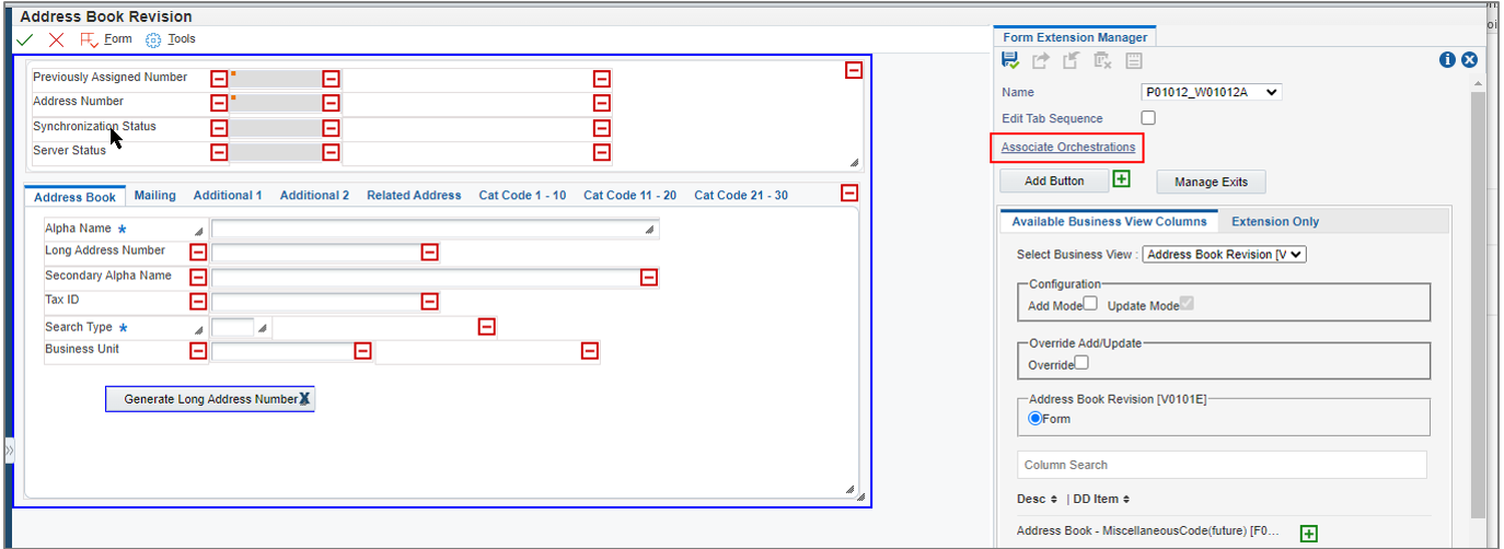 Associate Orchestrations
                      Link