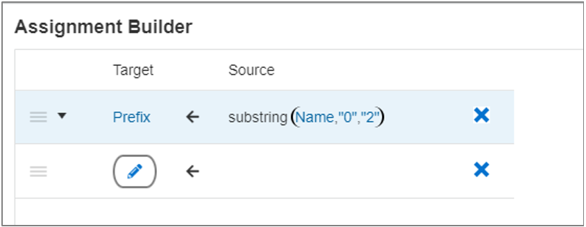 Logic Extension - Assignment Builder Window