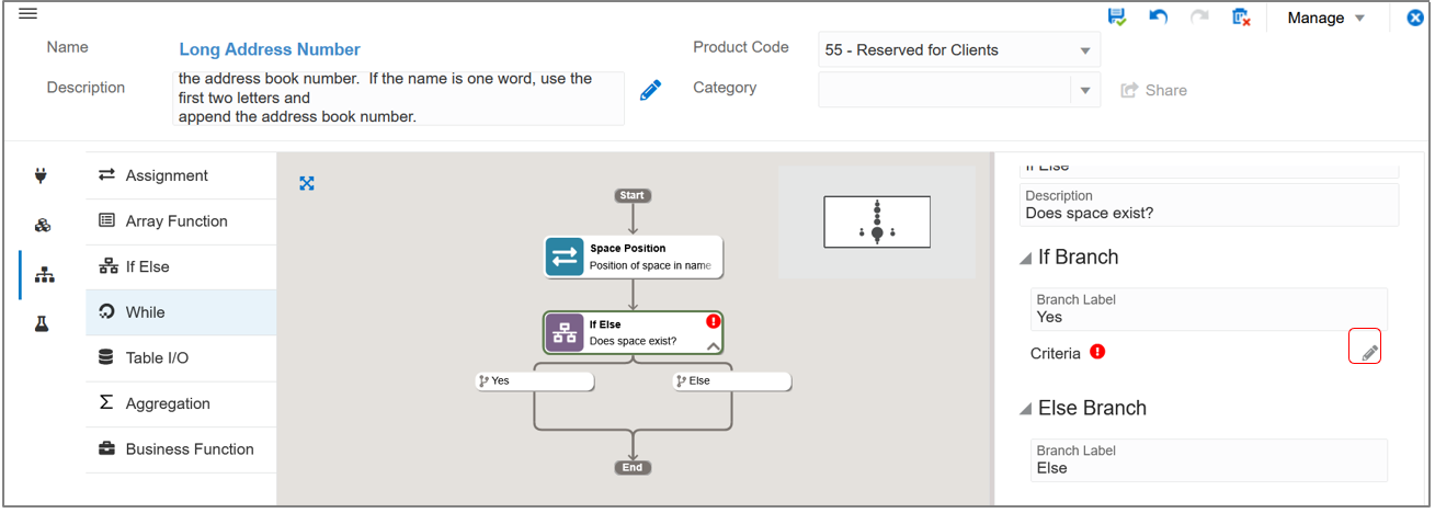 Logic Extension - If Else Statement