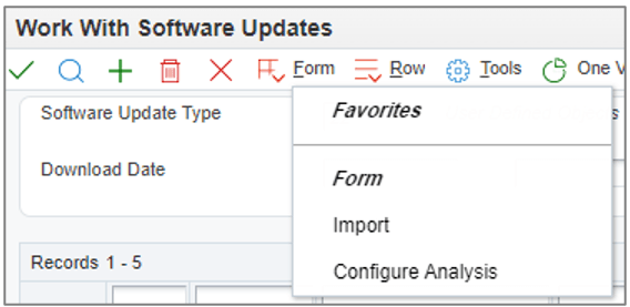 Work With Software Updates - Import