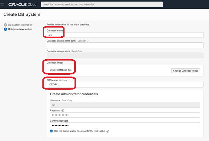 DB Systems - Database Information
