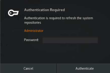 Example TigerVNC Viewer - Connection Dialog