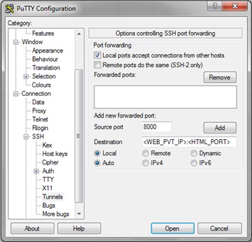 Accessing an HTML or AIS Server Without Using a Load Balancer