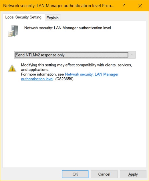 Local Security Policy