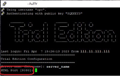 Putty - Priate Key Location