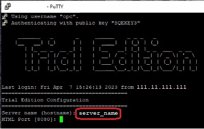 Putty - Priate Key Location