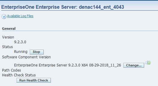 Enterprise Server Version