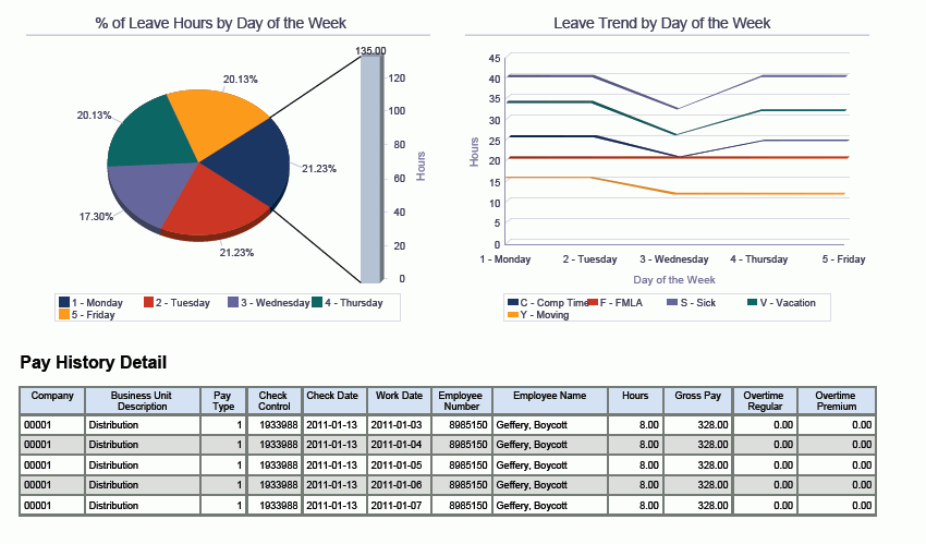 Pay History Analysis Report.