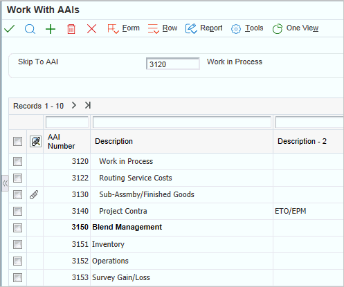 Account Revisions form