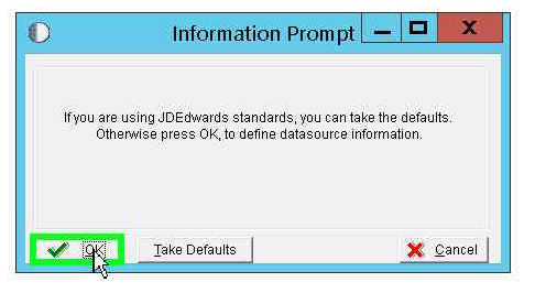 Define
                      the Data Source information