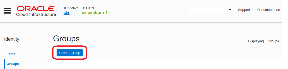 Groups -
                        Create Group