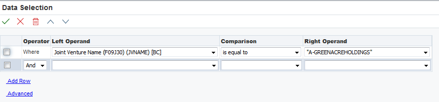 Data Selection for R09J402 Program
