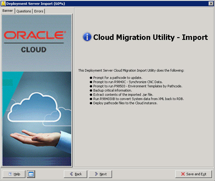 Deployment Server Import