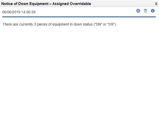 Notifications Message