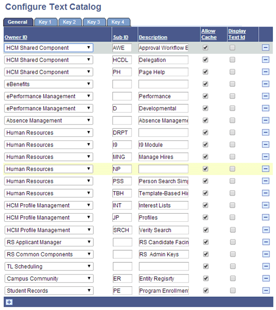 Configure Text Catalog Page for Rules Engine Create Text Message Example