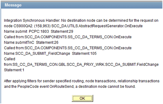 Error Message 158,963 Error Message 158,963