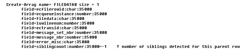 Modified ECIN0001.SQR file