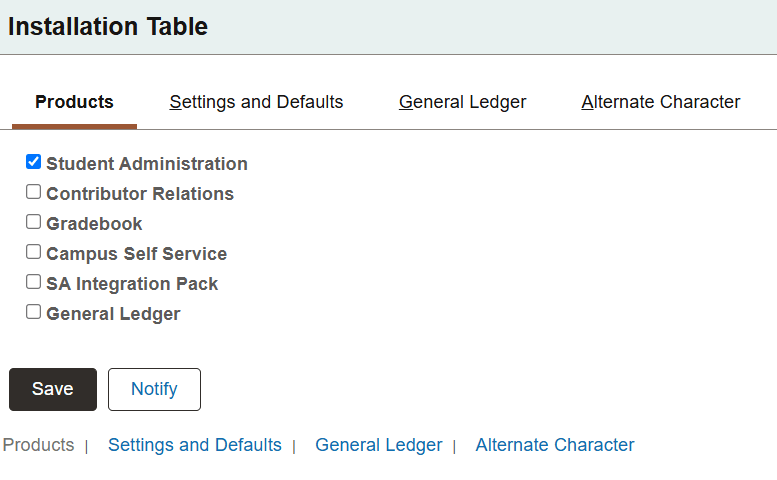 Setting Up Installation Options