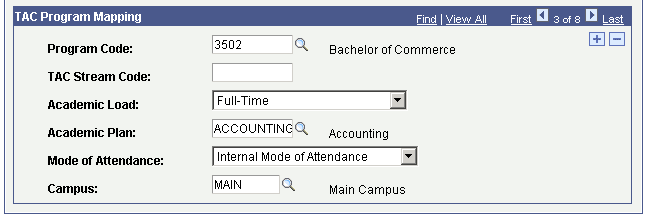 Acad Prog AUS (academic program Australia) page (2 of 2) Acad Prog AUS (academic program Australia) page (2 of 2)