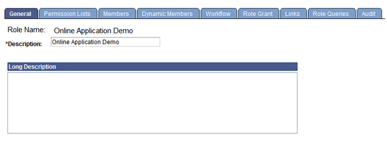Adding description for the SOLA (Sample Online Application) role Adding description for the SOLA (Sample Online Application) role