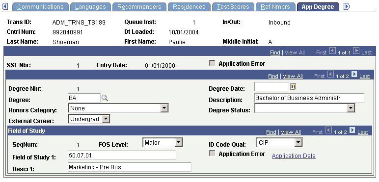 TS189 Staging - App Degree page TS189 Staging - App Degree page