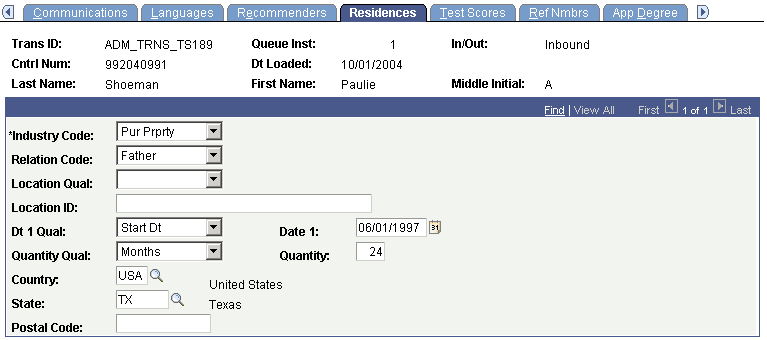TS189 Staging - Residences page TS189 Staging - Residences page