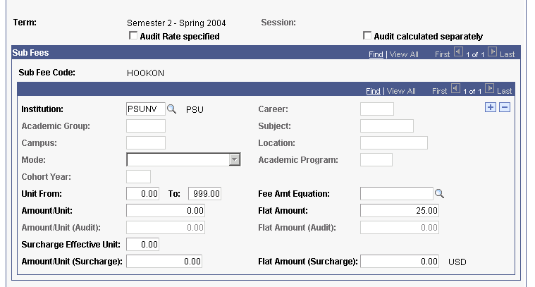 Term Sub Fees page (2 of 3) Term Sub Fees page (2 of 3)
