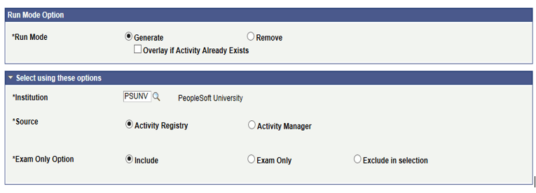 Batch Activity Generator - Activity Registry as source page (1 of 2) Batch Activity Generator - Activity Registry as source page (1 of 2)