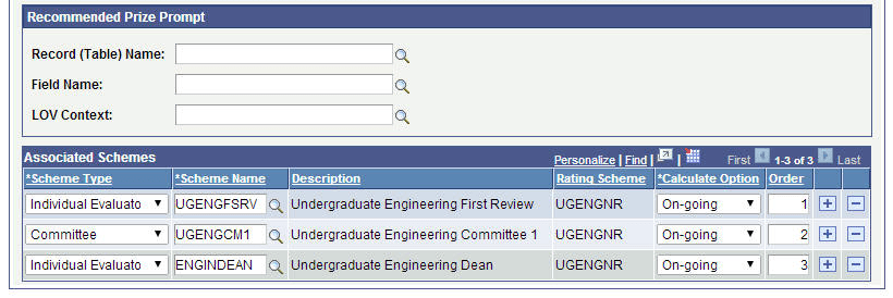 Evaluation Info page (2 of 2)