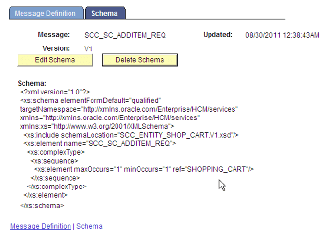 Example of a Schema page for SCC_SC_ADDITEM_REQ.xsd Example of a Schema page for SCC_SC_ADDITEM_REQ.xsd