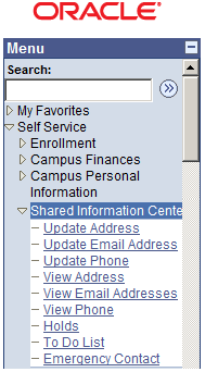 Example of Content References in the Share Information Center Portal Example of Content References in the Share Information Center Portal
